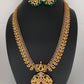CZ Multi Stone Green beads Mango Mala Long Necklace