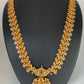 Green Stone Peacock Design Green beads Long Ethnic Necklace