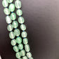 Kundan AD Mint Green Stone Victorian Pendent Mint Green Beads Mala