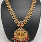 Goddess Lakshmi Mango Peacock Red beads Mala