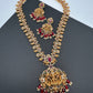 Goddess Lakshmi Mango Peacock Red beads Mala