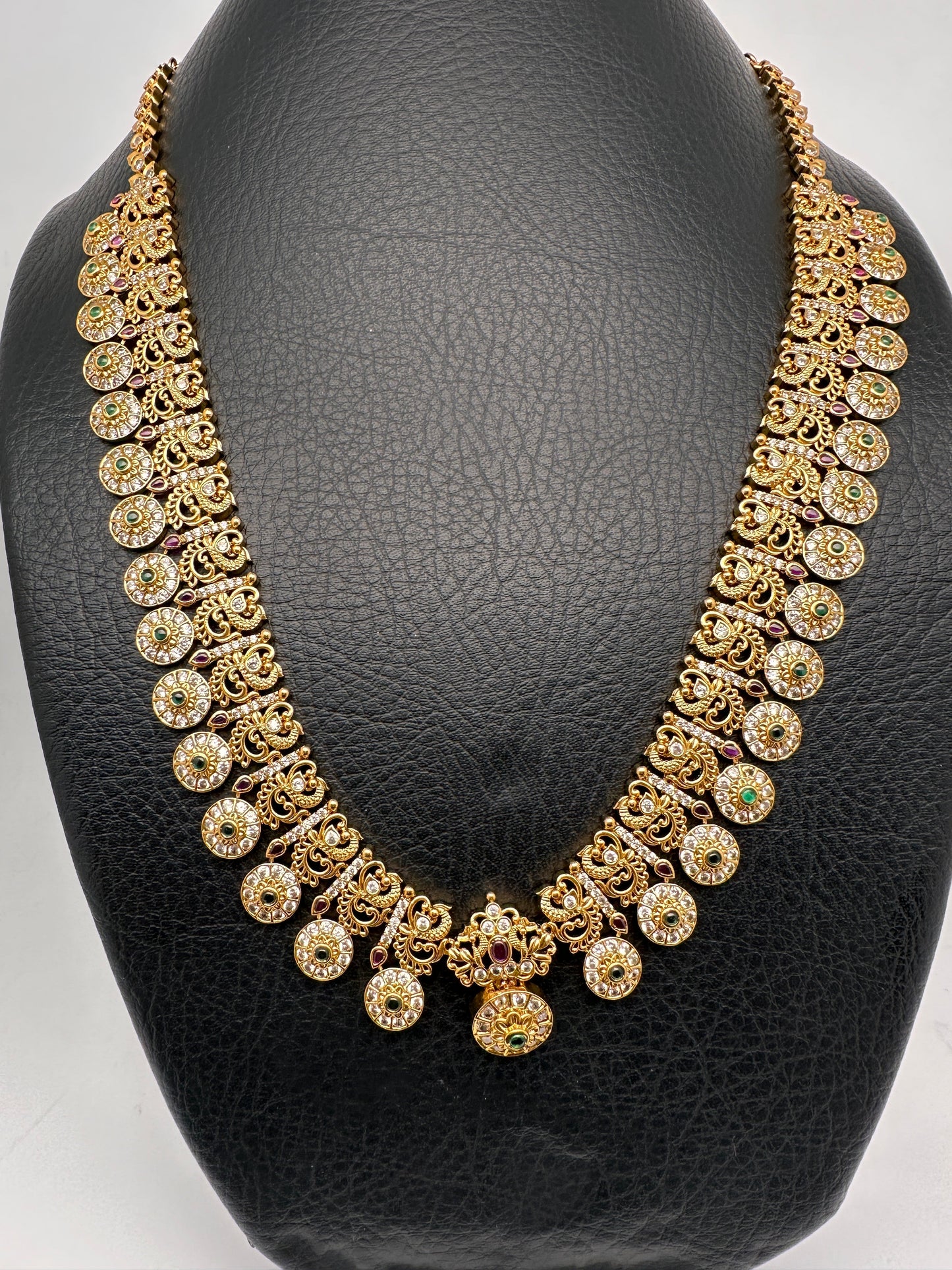 Goddess Lakshmi Bottu mala Changeable Pendent Necklace