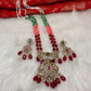 AD Victorian Pendent Tulip Beads Multi Color Necklace