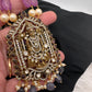 Balaji Tar Mala Victorian Finish Beads Rani haar - Purple
