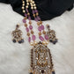 Balaji Tar Mala Victorian Finish Beads Rani haar - Purple