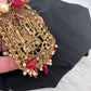 Balaji Tar Mala Victorian Finish Beads Rani haar - Red