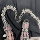 Pink Beads Kundan and AD Necklace