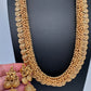 Goddess Lakshmi Matte Kassu Mala Long Necklace