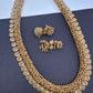 Goddess Lakshmi Matte Kassu Mala Long Necklace