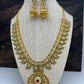 Green Kemp Mango Short Necklace Set