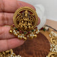 Goddess Lakshmi Cluster Pearls Short Around Neck Necklace