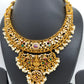 Goddess Lakshmi Pearls Kanthi Neckline Necklace