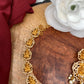 Goddess Lakshmi Pendent Goddess Lakshmi Links CZ Necklace