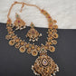 Multi Stone Peacock Bottu Necklace