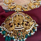 Dashavataram Red Green Stone Green beads Necklace