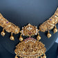 Goddess Lakshmi Golden Kanthi Necklace