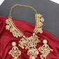Balaji Pendent Polki Pink Tulip Beads Guttapusalu