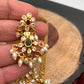 Multi Stone Short Rice Pearls Guttapusalu