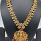Goddess Lakshmi Mango Peacock Red beads Mala