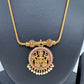 Goddess Lakshmi Chain Style Dainty Necklace