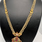 Peacock Pendent Pearl Mala Dainty Necklace