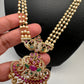 Peacock Pendent Pearl Mala Dainty Necklace