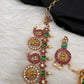 Mango Goddess Lakshmi Kempu Necklace