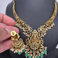 Venkatesh Balaji Green beads Matte Kanthi Necklace