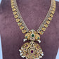 Matte Peacock Links Short Necklace