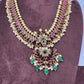 Kempu Short Guttapusallu Necklace