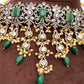 AD Green Stone Dual Polish Choker