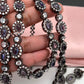 AD Amethyst Purple Stone Victorian Double Line Long Necklace