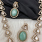 Victorian AD Polki Mint Green Stone Necklace