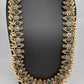 Victorian Mehendi Polish Long Guttapusallu Green Necklace